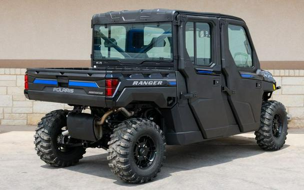 New 2024 POLARIS RANGER CREW XP 1000 NORTHSTAR ULTIMATE RIDE COMMAND AZURE CRYSTAL