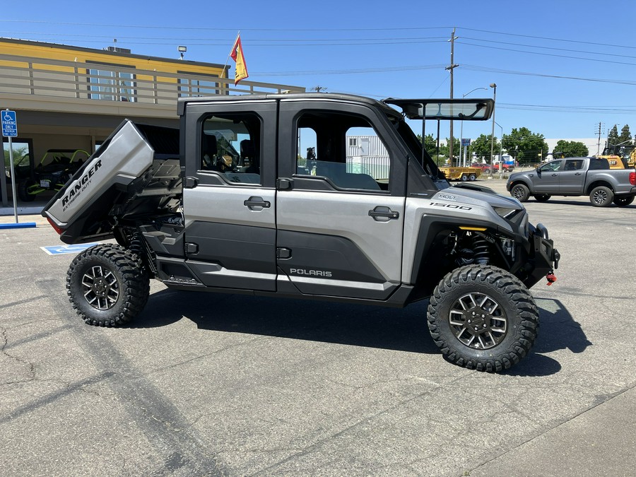 2024 Polaris Industries RANGER CREW XD 1500 NORTHSTAR ULTIMATE TURBO SILVER