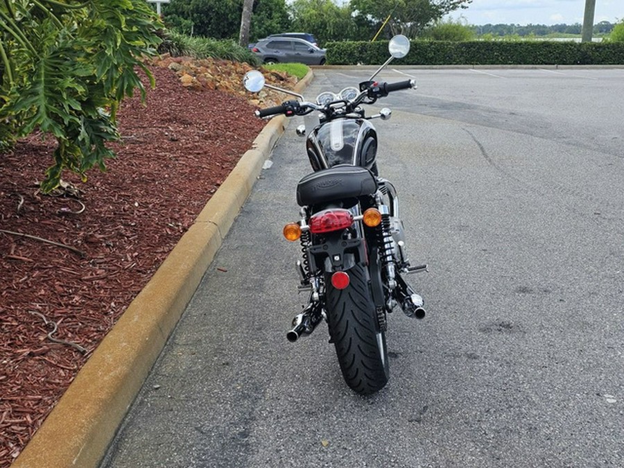 2025 Triumph Bonneville T120 Sapphire Black/Aluminium Silver # BLACK-DGR