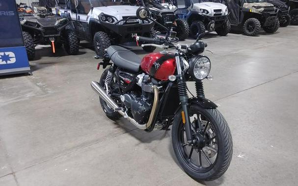 2024 Triumph Speed Twin 900 Carnival Red/Phantom Black