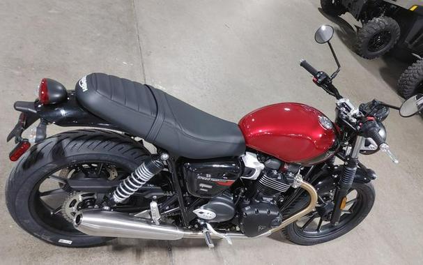 2024 Triumph Speed Twin 900 Carnival Red/Phantom Black