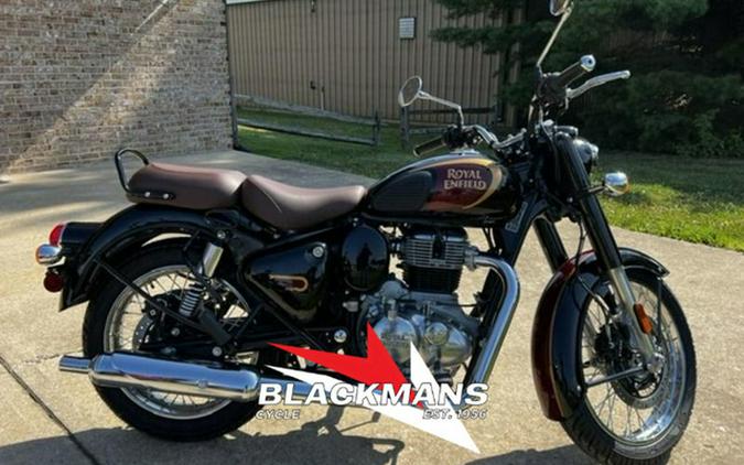 2023 Royal Enfield Classic 350 Halcyon Black