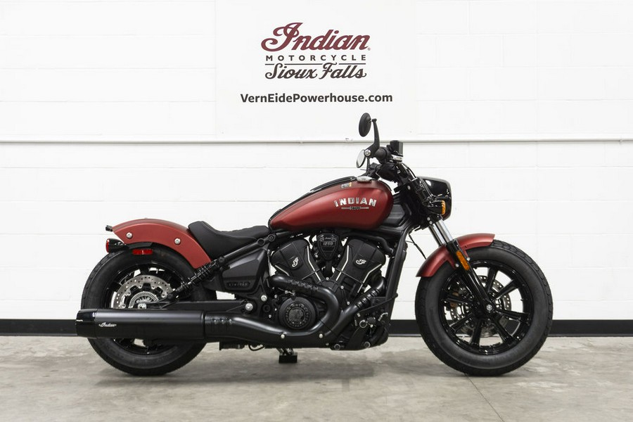 2025 Indian Motorcycle® Scout® Bobber Limited +Tech Sunset Red Smoke