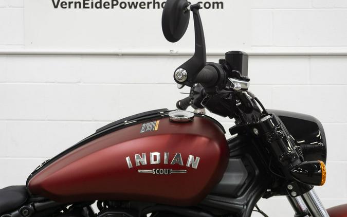 2025 Indian Motorcycle® Scout® Bobber Limited +Tech Sunset Red Smoke