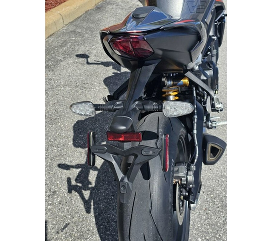 2025 Triumph Street Triple 765 RS Silver Ice RS