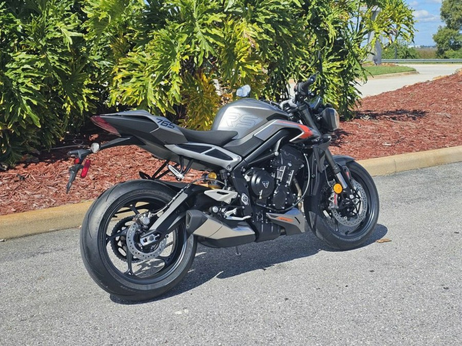 2025 Triumph Street Triple 765 RS Silver Ice RS