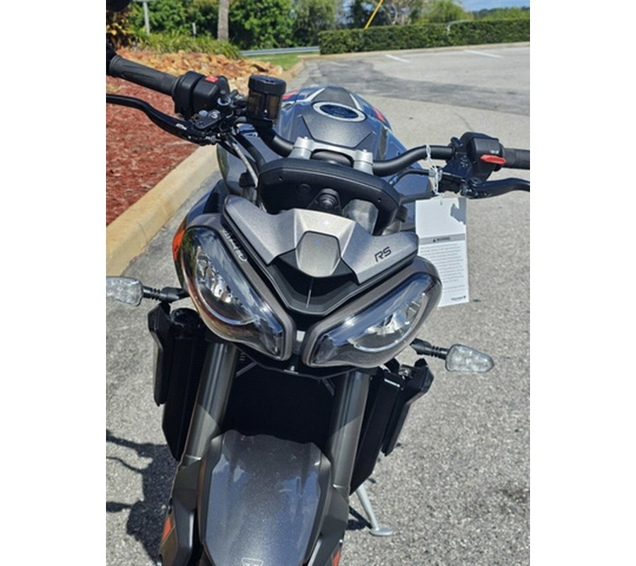 2025 Triumph Street Triple 765 RS Silver Ice RS