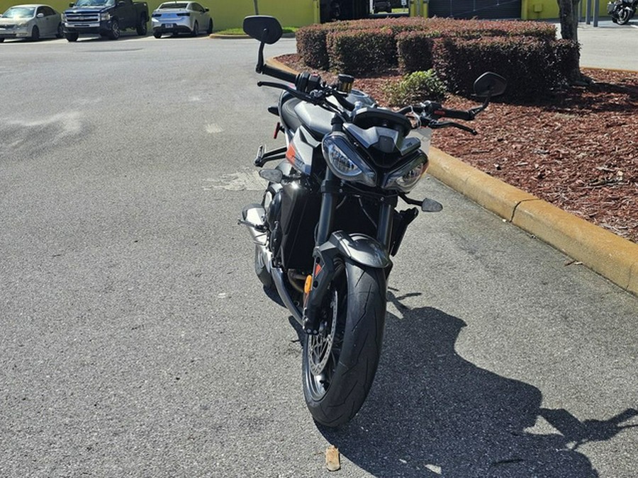 2025 Triumph Street Triple 765 RS Silver Ice RS