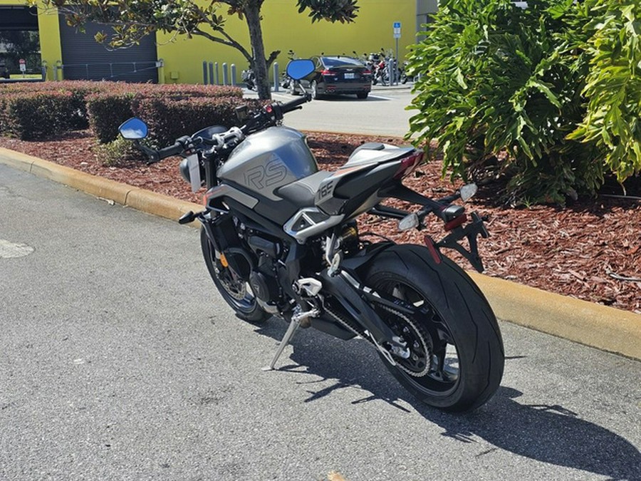 2025 Triumph Street Triple 765 RS Silver Ice RS