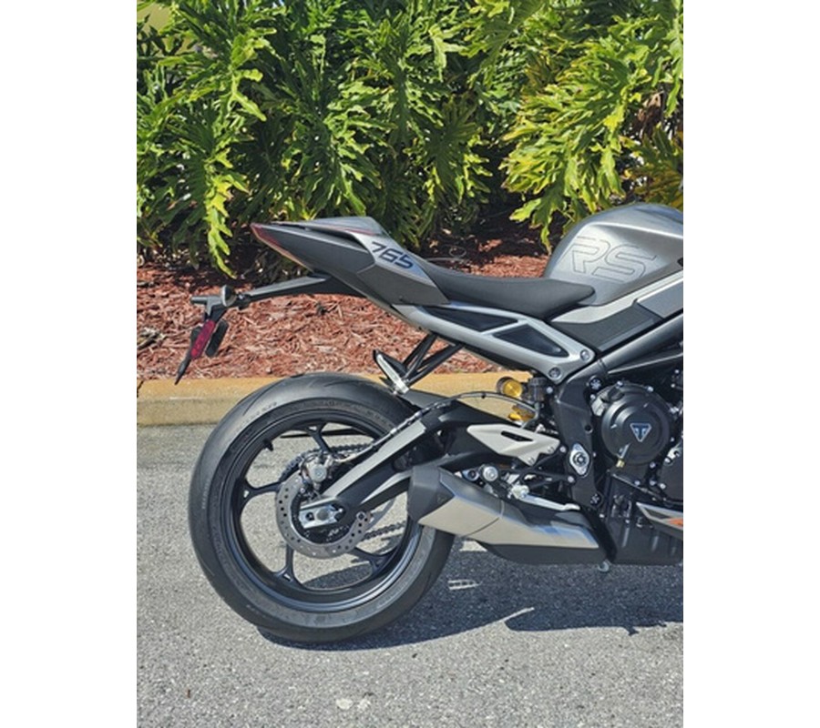 2025 Triumph Street Triple 765 RS Silver Ice RS