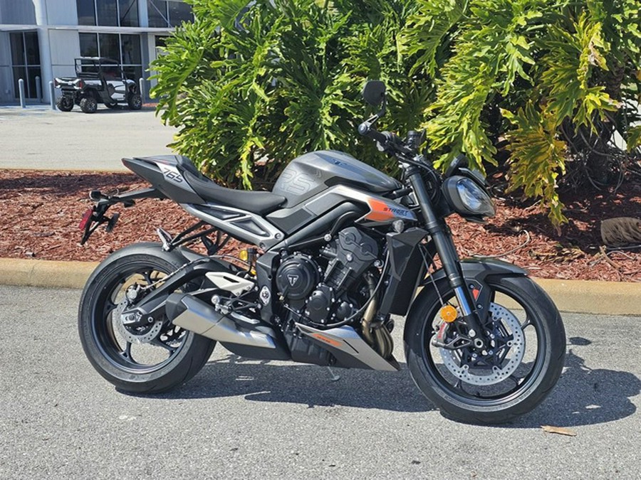2025 Triumph Street Triple 765 RS Silver Ice RS