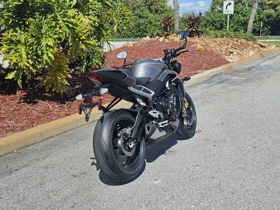 2025 Triumph Street Triple 765 RS Silver Ice RS
