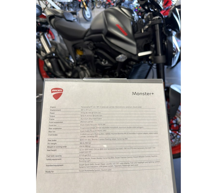 2026 Ducati Monster +