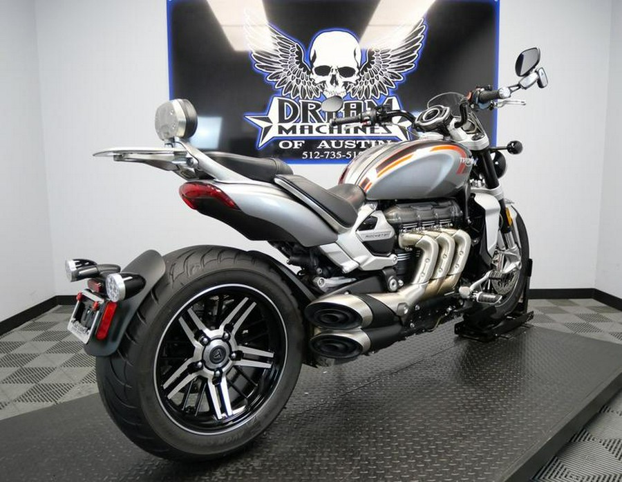 2021 Triumph Rocket 3 GT Silver Ice/Storm Grey