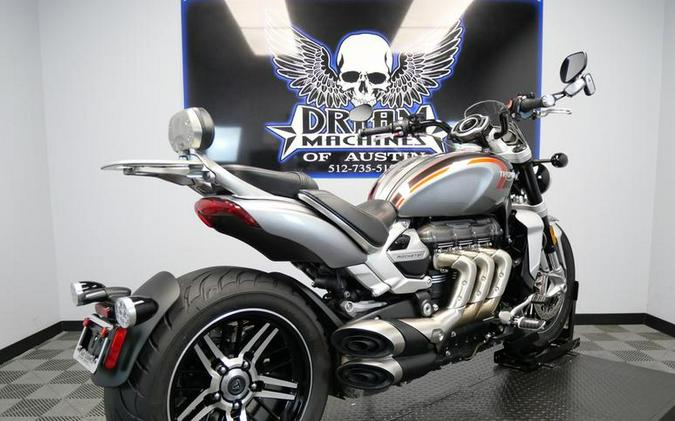 2021 Triumph Rocket 3 GT Silver Ice/Storm Grey