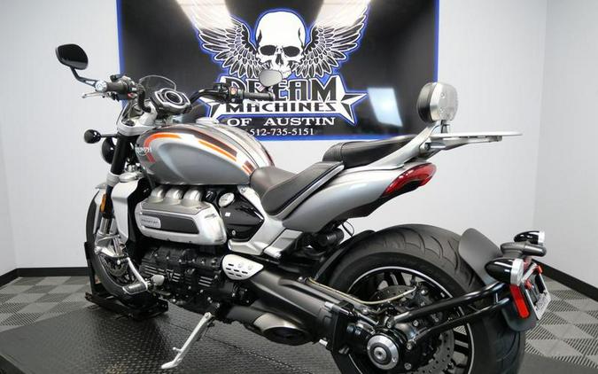 2021 Triumph Rocket 3 GT Silver Ice/Storm Grey