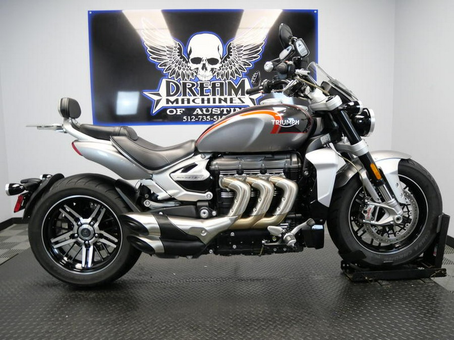 2021 Triumph Rocket 3 GT Silver Ice/Storm Grey