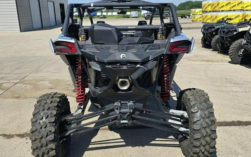 2024 Can-Am® Maverick X3 MAX RS Turbo RR Fiery Red & Hyper Silver