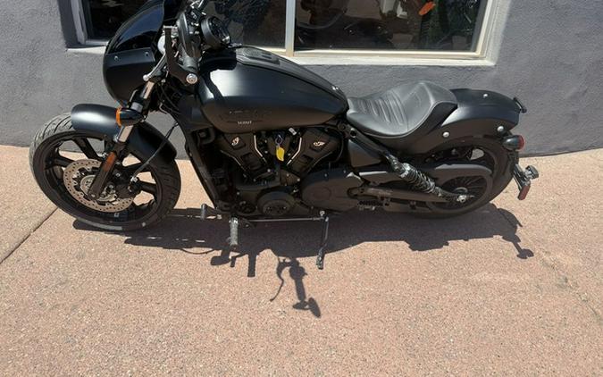 2025 Indian Sport Scout Limited Black Metallic