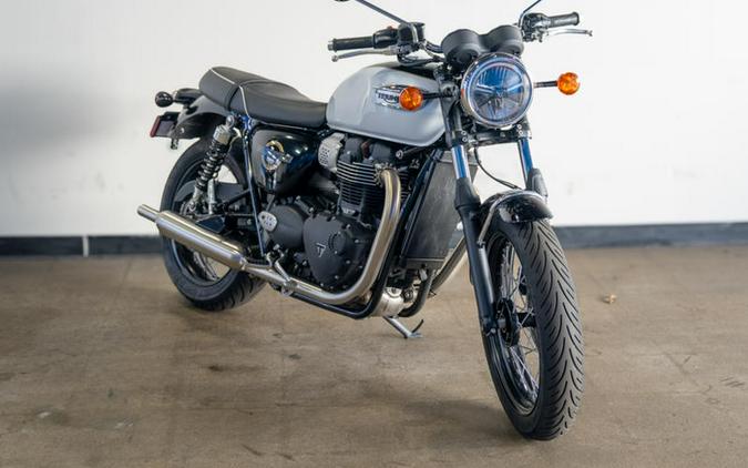 2026 Triumph Bonneville T100 Snowdonia White/Sapphire Black