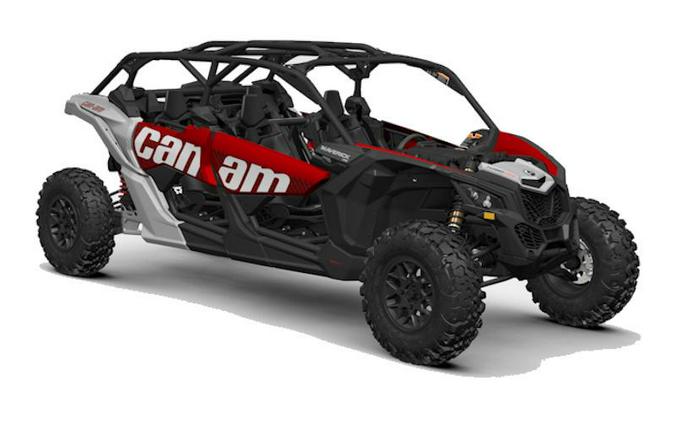 2025 Can-Am® Maverick X3 MAX DS Turbo RR Fiery Red & Hyper Silver