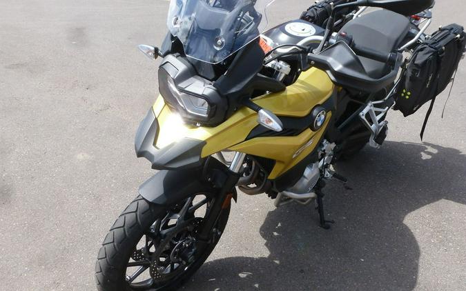 2020 BMW F 750 GS Austin Yellow Metallic Low Susp