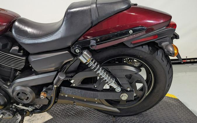 2015 Harley-Davidson Street 750 Mysterious Red Sunglo