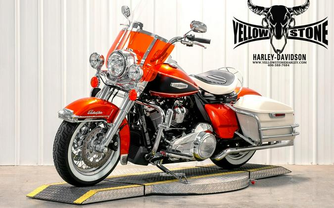 2023 Harley-Davidson Electra Glide Highway King HI-FI Orange/Birch White