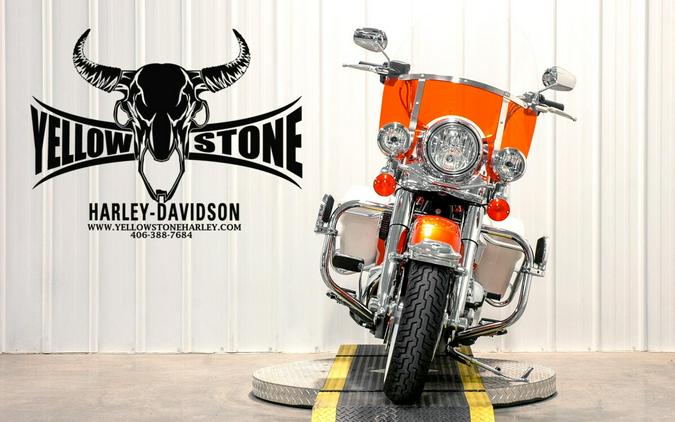 2023 Harley-Davidson Electra Glide Highway King HI-FI Orange/Birch White