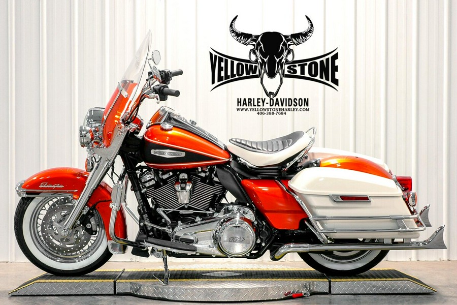 2023 Harley-Davidson Electra Glide Highway King HI-FI Orange/Birch White