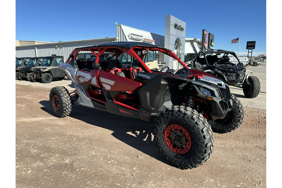 2024 Can-Am Maverick X3 Max X RS TurboRR Red&Silver/Blue&Black