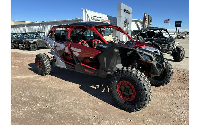 2024 Can-Am Maverick X3 Max X RS TurboRR Red&Silver/Blue&Black