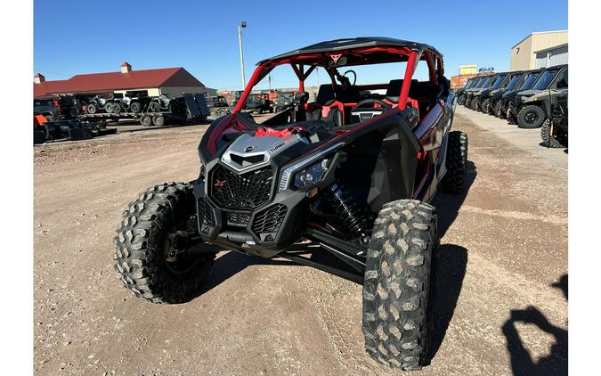 2024 Can-Am Maverick X3 Max X RS TurboRR Red&Silver/Blue&Black