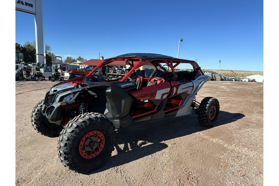 2024 Can-Am Maverick X3 Max X RS TurboRR Red&Silver/Blue&Black