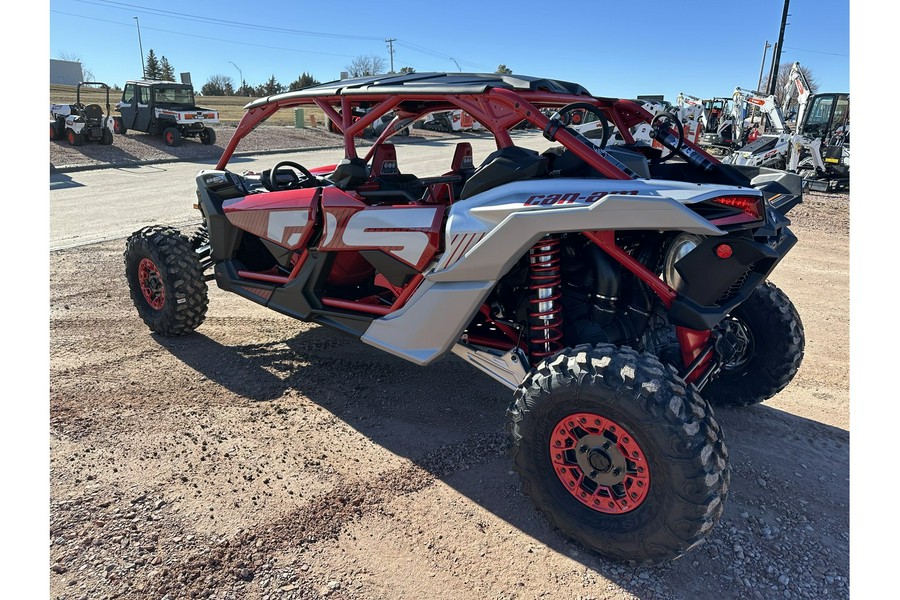 2024 Can-Am Maverick X3 Max X RS TurboRR Red&Silver/Blue&Black