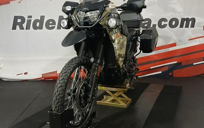 2025 Kawasaki KLR®650 Adventure ABS Cypher Camo Beige