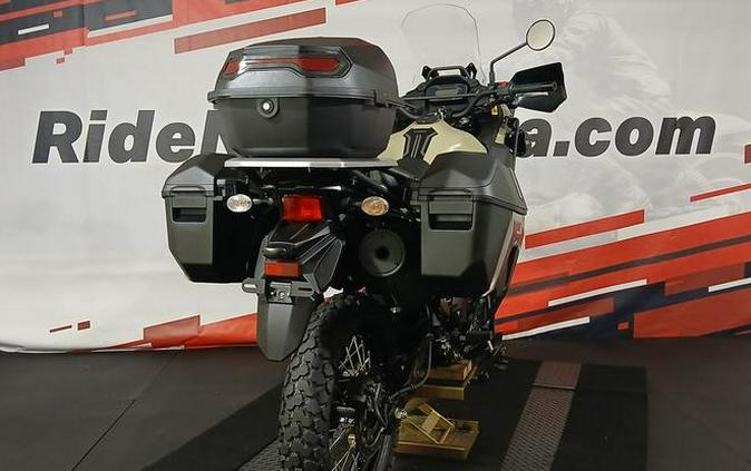 2025 Kawasaki KLR®650 Adventure ABS Cypher Camo Beige