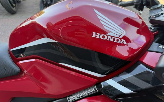 2022 Honda CBR500R ABS