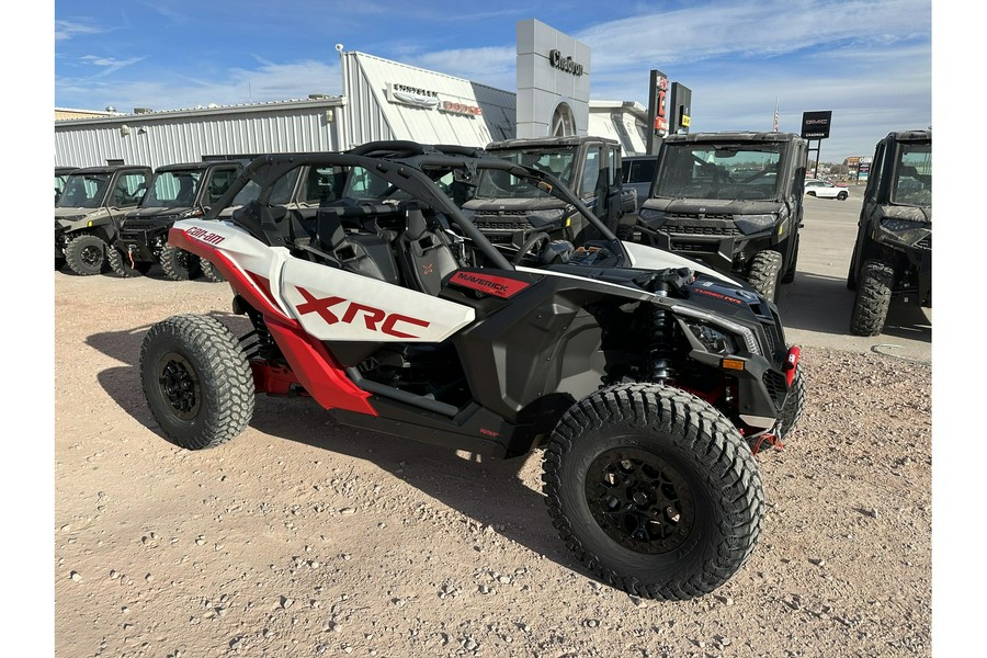 2024 Can-Am Maverick X3 X RC Turbo RR 64 White & Red