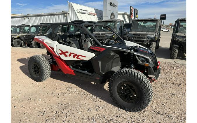 2024 Can-Am Maverick X3 X RC Turbo RR 64 White & Red