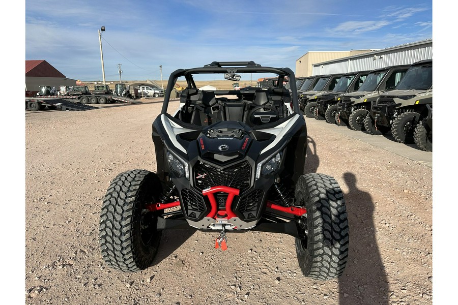 2024 Can-Am Maverick X3 X RC Turbo RR 64 White & Red