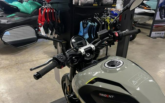 2026 Triumph Trident 660 Triple Tribute Edition Sapphire Black and Cobalt Blue