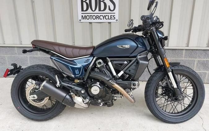 2024 Ducati Scrambler Next-Gen Nightshift Blue