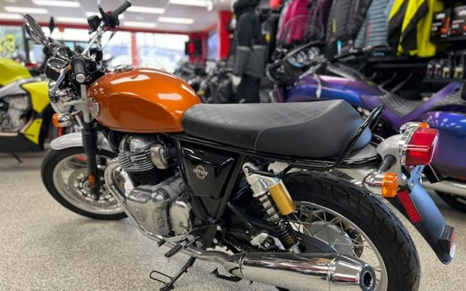 2023 Royal Enfield INT650 Orange Crush