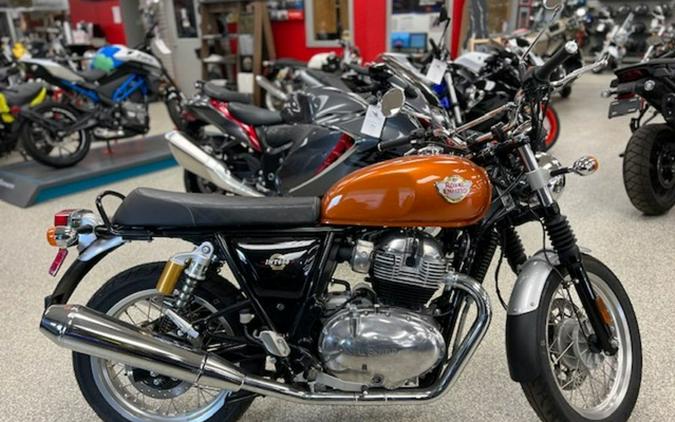 2023 Royal Enfield INT650 Orange Crush