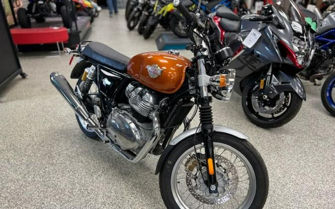 2023 Royal Enfield INT650 Orange Crush