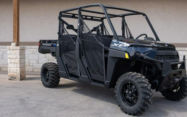 New 2024 POLARIS RANGER CREW XP 1000 PREMIUM AZURE CRYSTAL METALLIC