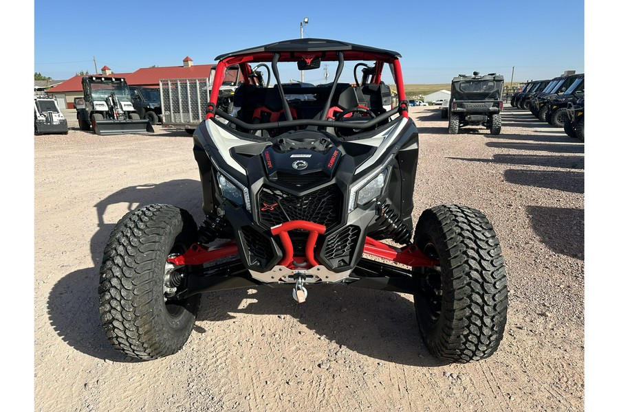 2024 Can-Am Maverick X3 X RC Turbo RR 72 White & Red