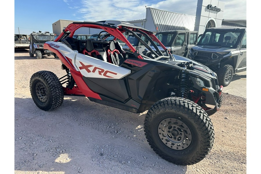 2024 Can-Am Maverick X3 X RC Turbo RR 72 White & Red