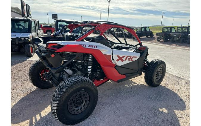 2024 Can-Am Maverick X3 X RC Turbo RR 72 White & Red